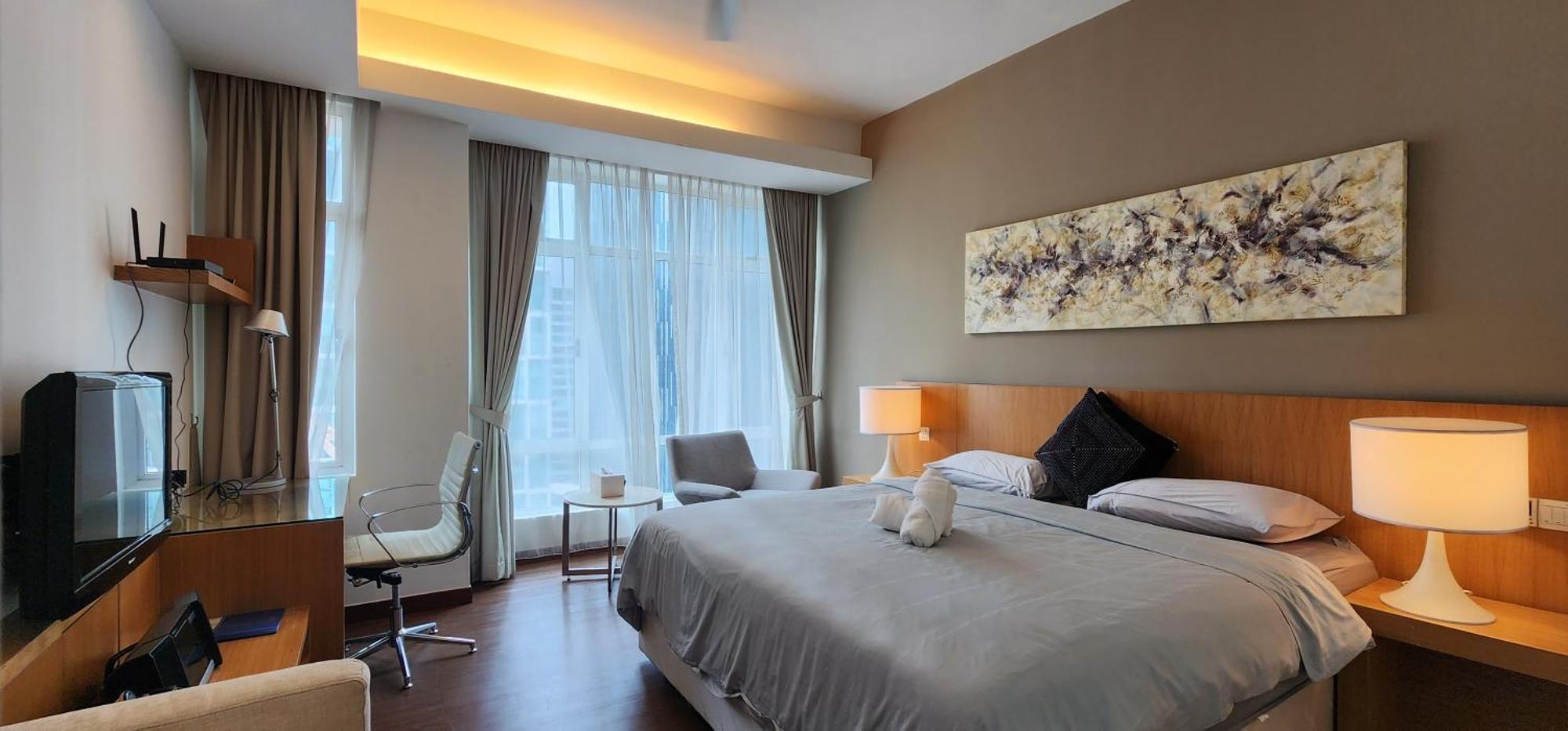 Cozy Super King Bed Studio Walking To Petronas Klcc Kuala Lumpur Eksteriør bilde
