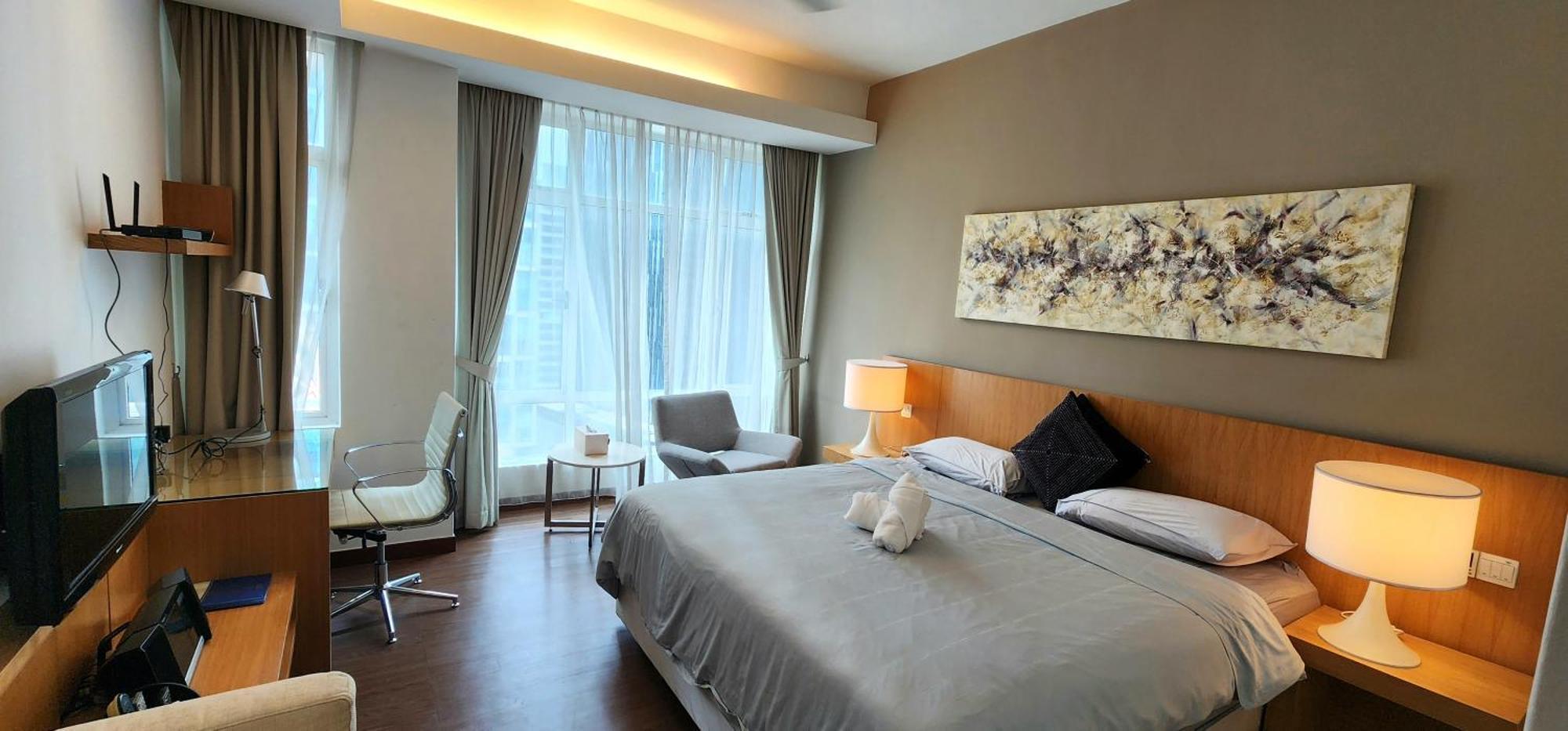 Cozy Super King Bed Studio Walking To Petronas Klcc Kuala Lumpur Eksteriør bilde